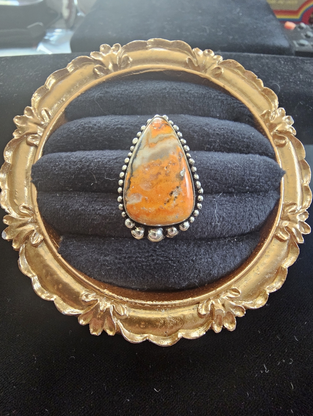 Silver Plated Ring Size 8.5